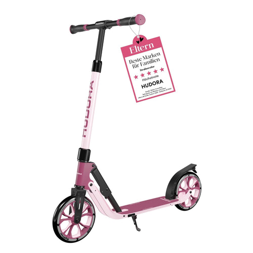 HUDORA BigWheel® 205 Advanced Aluminium Tretroller. Robuster Aluminium-Tretroller mit 205mm PU-Rollen für Pendeln und Freizeitfahrten.