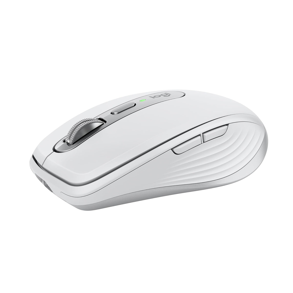 Logitech MX Anywhere 3S for Mac – kabellose Bluetooth-Maus, Hellgrau