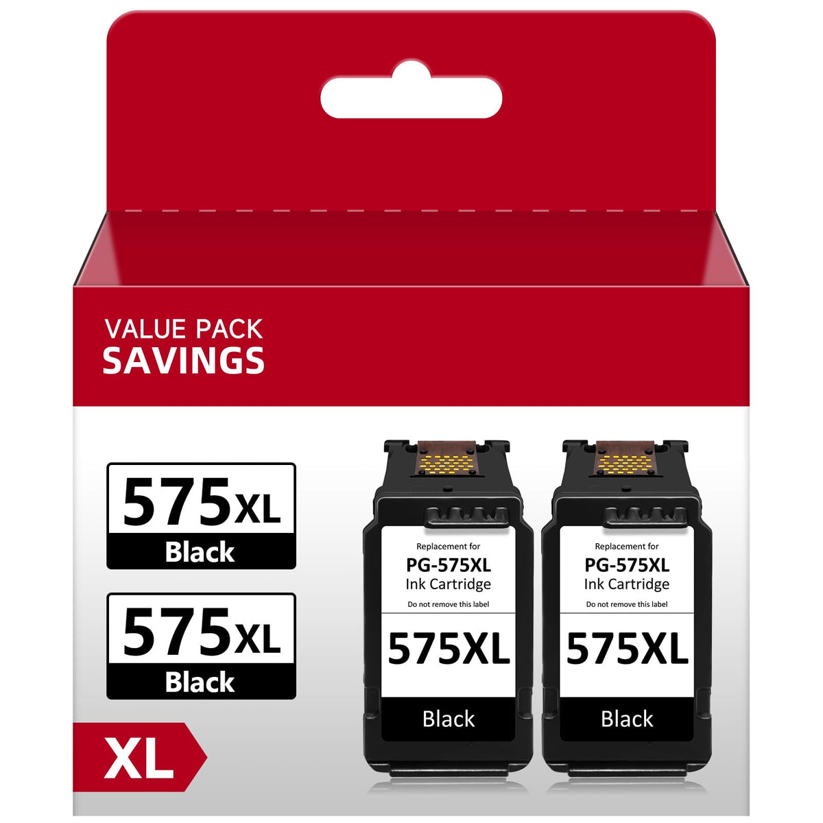 Economink PG-575XL Druckerpatrone Schwarz kompatibel mit Canon PIXMA – Tintenpatrone als Ersatz für Canon PG-575