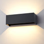 Klighten LED Aussenwandleuchte 30W Anthrazit, Up & Down, IP65 – Aluminiumgehäuse, Wandbeleuchtung für innen und aussen