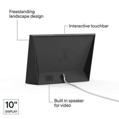 Aura Carver Digitaler Bilderrahmen 10,1 Zoll HD WLAN, Gravel