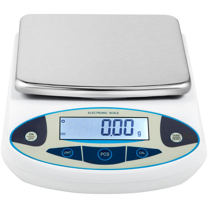 VEVOR Präzisionswaage elektronische Feinwaage – 5000g 0.01g