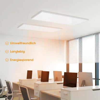 InfraHeat Deckenheizung Infrarot 860W - 119.5x59.5cm Thermostat