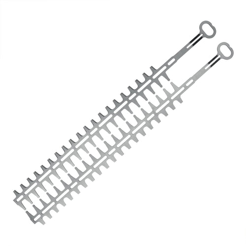Cancanle Heckenschere Klinge für Stihl HS45 - 600mm (4228-710-6051A). Schmale, silberne Stahlklinge mit präziser Zahnung. Ersatzteil zum Schneiden von Hecken.