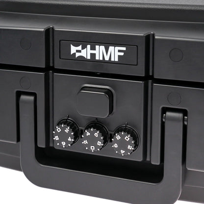 HMF 250437 Dokumentenbox Zahlenschloss feuerfest wasserdicht