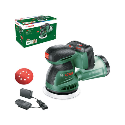 Bosch Akku-Exzenterschleifer EasyOrbit 18V-10, 125 mm, inkl. Akku