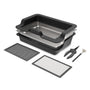 AC Infinity Trim Tray Set – Trimtablett Gross 50 cm 3 Schalen 2 Siebe zum Pflanzen trimmen und Harz/Pollen sammeln.