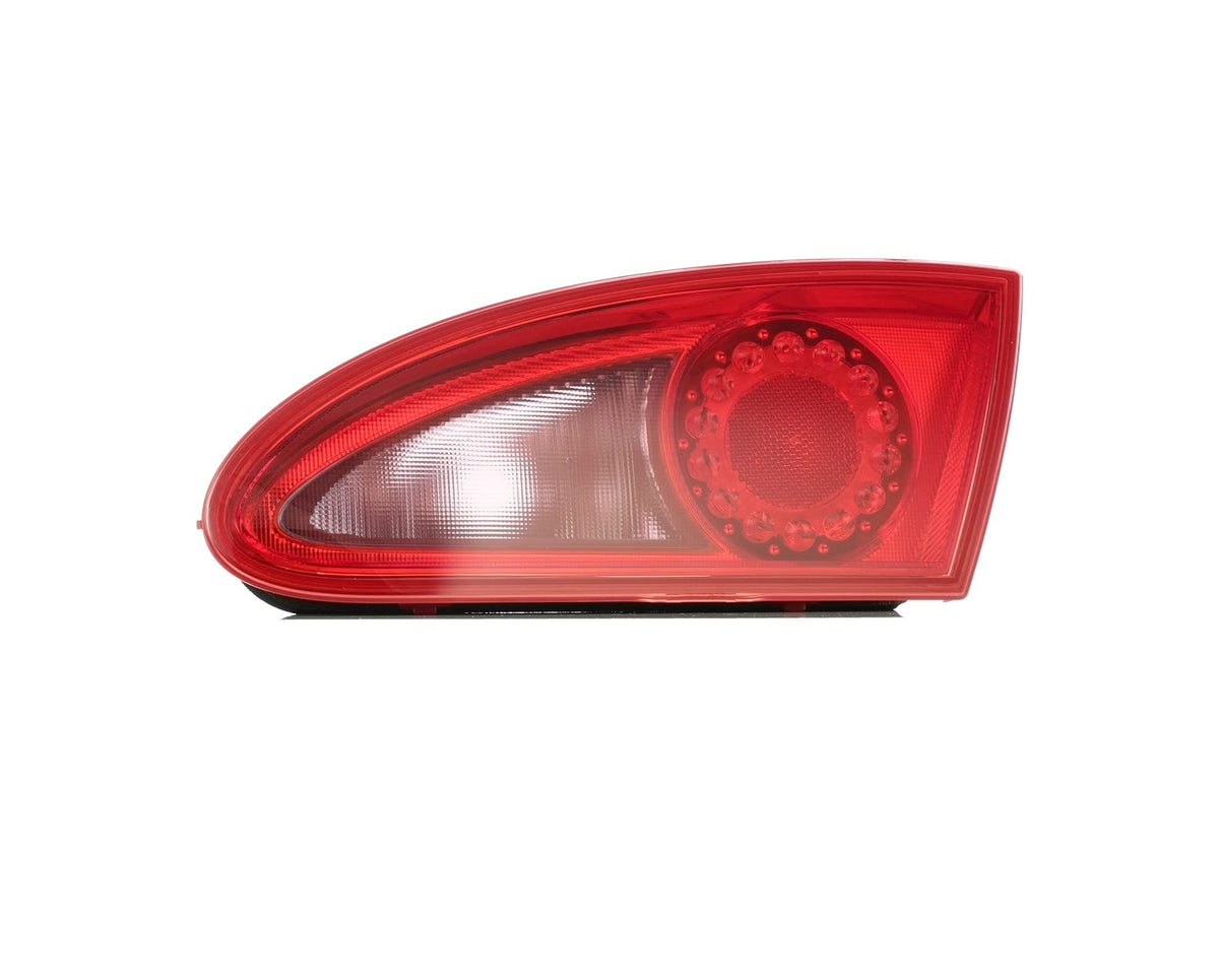 HELLA 9EL 982 001-101 Heckleuchte innen rechts Seat Leon (1P1). Rote, geformte Rücklichtbaugruppe. Beleuchtet die Fahrzeugrückseite.