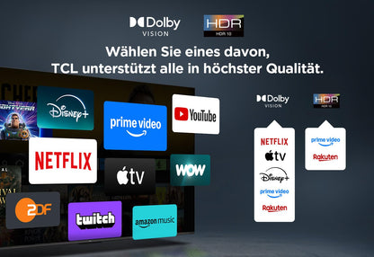TCL 50PF650 4K Ultra HD HDR Smart TV - 50-Zoll Fire TV