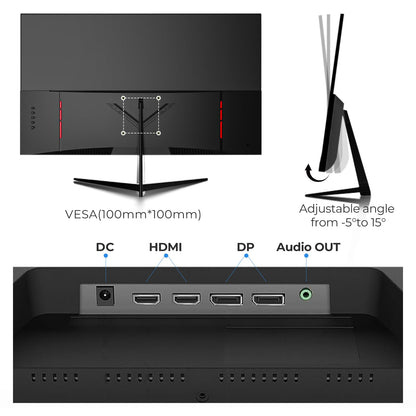 Gawfolk 32 Zoll 4K UHD PC Gaming Monitor – Schwarz