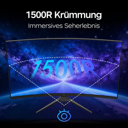 KTC H32C5 Curved Gaming Monitor 32 Zoll FHD 240Hz 1ms
