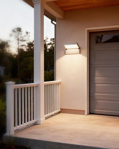 EBION LED Aussenwandleuchte 18W, 90° schwenkbar, IP54, anthrazit