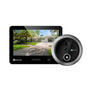 EZVIZ EP4 WLAN Türspion mit 4K Kamera, 5,5-Zoll-Display, Silber – Farb-Touchscreen und 155°-Weitwinkel