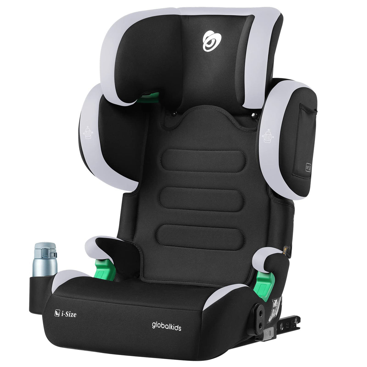 globalkids i-Size R129 Kindersitz - Isofix 100-150 cm. Formstabiler Schalensitz. Sichert Kinder im Auto mittels Isofix.