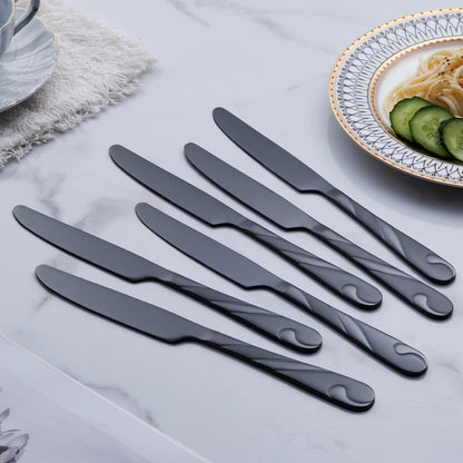 Seeshine Besteckset 60-teilig für 12 Personen – Schwarz
