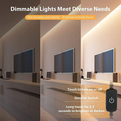 Lamomo LED Streifen 20M Warmweiss Dimmbar Wasserdicht