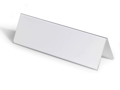 Durable Tischnamensschild A4 Einlage transparent – 25 Stk