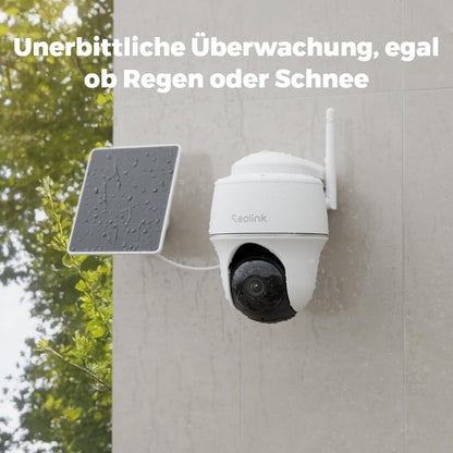 Reolink Argus PT Lite 2K WLAN Überwachungskamera mit Solarpanel