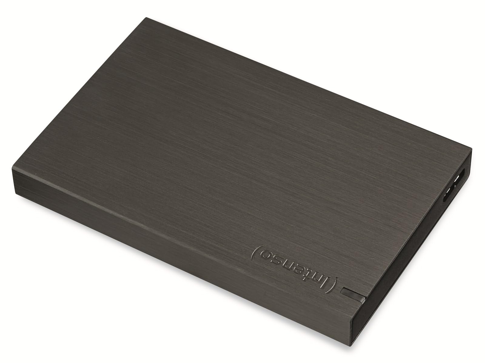 Intenso 6028660 Memory Board externe Festplatte 1TB - Anthrazit. Rechteckige, anthrazitfarbene HDD zur Datenspeicherung.