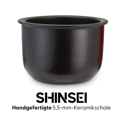 Yum Asia Tsuki Mini-Reiskocher - Pebble White (0.45L)