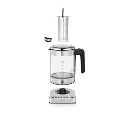 WMF Küchenminis 2in1 Vario Wasserkocher Teekocher Glas 1,0l