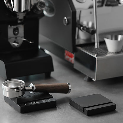 MHW-3BOMBER Mini Kaffeewaage ES6029B-OS mit Timer, Schwarz