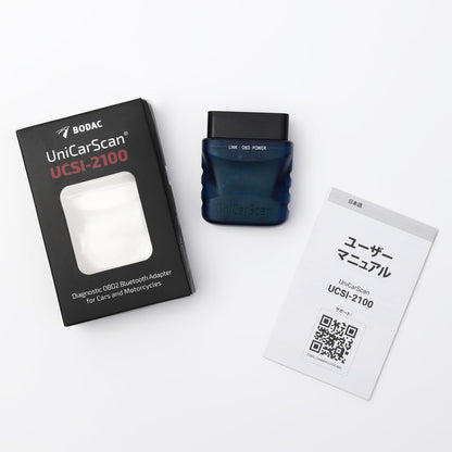 BODAC UniCarScan UCSI-2100 OBD2 Adapter - BimmerCode & MotoScan BT 4.0