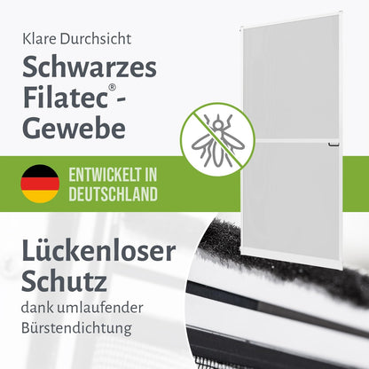 empasa Fliegengittertür MASTER SLIM PLUS Alu, weiss, 120 x 240 cm