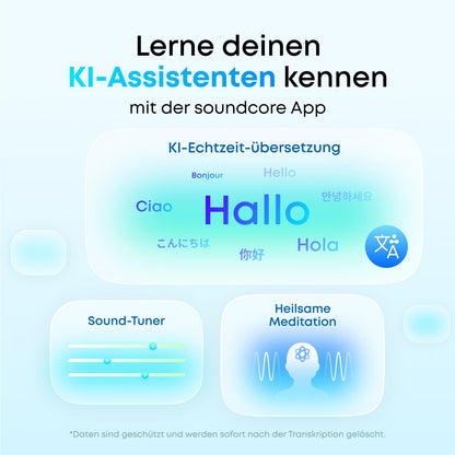 soundcore Sport X20 Sportkopfhörer mit Ohrhaken, ANC und IP68