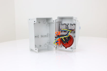 RSE RS-KOMBI Baustromverteiler CEE 16A 5-polig, 2x 230V Wandverteiler