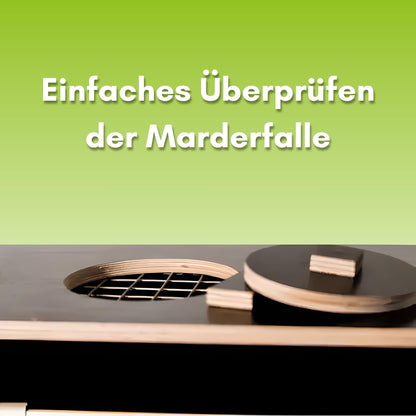 EcoTraps Marderfalle Lebendfalle 120 cm aus wasserdichtem Holz