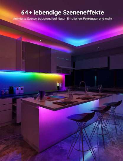 Govee LED Strip RGBIC Pro 10m, smarter LED Streifen mit App-Steuerung