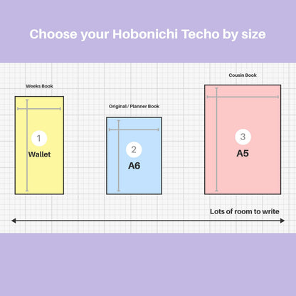 Hobonichi Techo 2026 Cousin Book Planner - A5, English, Jan Start