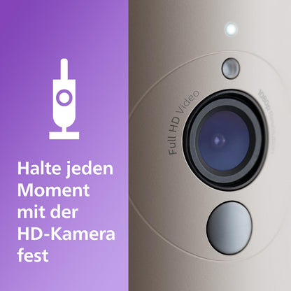 Philips Avent Connected Babykamera SCD643/26 mit App und Nachtsicht
