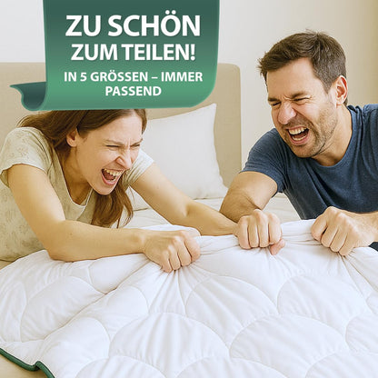 Welldora Thermosilk Sommerdecke 220x240 cm mit Wildseide-Füllung