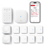 X-Sense AS12 Alarmanlage Smart Home Sicherheitssystem mit App, Basisstation, Keypad und Sensoren