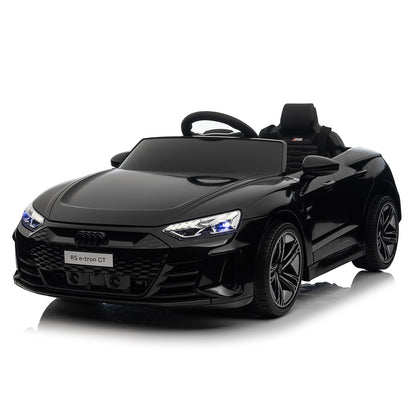 LEADZM Elektro Kinderauto mit Fernbedienung – Schwarz. Schwarzes, batteriebetriebenes Kinderfahrzeug. Für Kinderfahrt, fernsteuerbar durch Erwachsene.