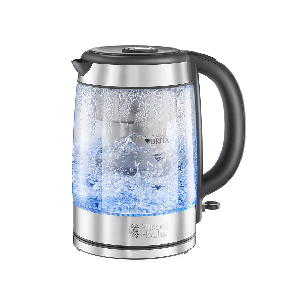 Russell Hobbs Clarity Glaswasserkocher mit BRITA Filter, 1,5 l