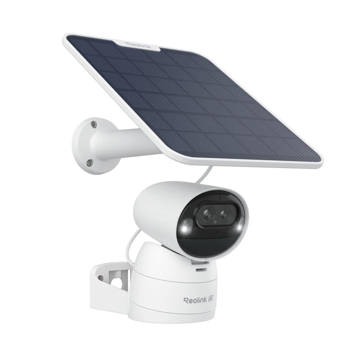 Reolink Argus Track 4K Solar Überwachungskamera mit 6W Solarpanel und Dual-Lens