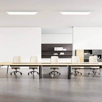 ZMH LED Panel Deckenleuchte 120x30cm 40W Dimmbar Weiss