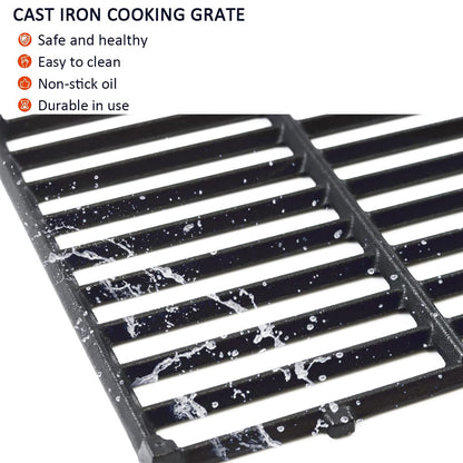 FORYEYC Grillrost Gusseisen 2er-Set für Weber Spirit 200 E-210 E-220