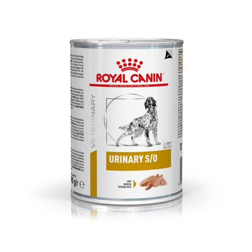Royal Canin Veterinary Urinary S/O Mousse Hundenassfutter 12 x 410 g, 410-g-Dose