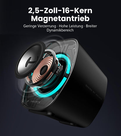 Edifier G1000 II PC-Lautsprecher mit Bluetooth und RGB, schwarz