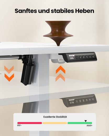 ErGear Elektrisch Höhenverstellbarer Schreibtisch 140x70 cm