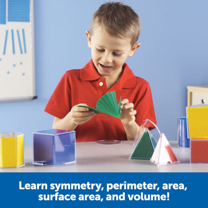 Learning Resources Faltbare geometrische Formen, 16-teiliges Lernspiel