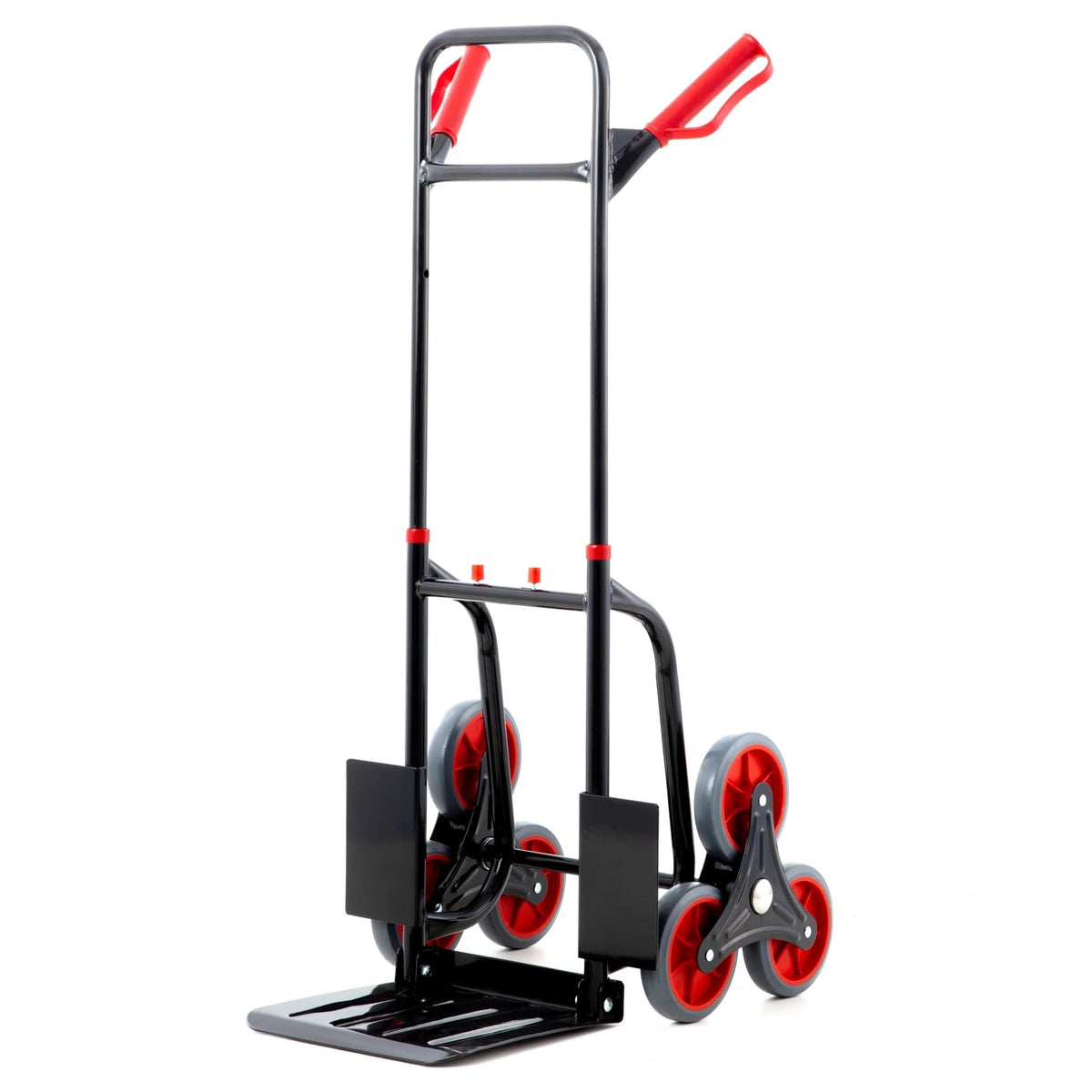 Pallit Diablo-FS Treppen-Sackkarre klappbar - 3-Rad-System, 120kg. Robuste Karre für Lasten bis 120kg auf Treppen.