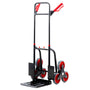 Pallit Diablo-FS Treppen-Sackkarre klappbar - 3-Rad-System, 120kg. Robuste Karre für Lasten bis 120kg auf Treppen.