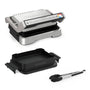 Tefal OptiGrill 4in1 Kontaktgrill mit Backschale - GC776D10. Schwarzer Klappgrill mit Backschale zum Grillen & Backen.