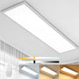 LED Deckenpanel Dimmbar 100x25 cm - Rechteck, Fernbedienung. Weißes Panel zur dimmbaren Deckenbeleuchtung mittels Fernbedienung.