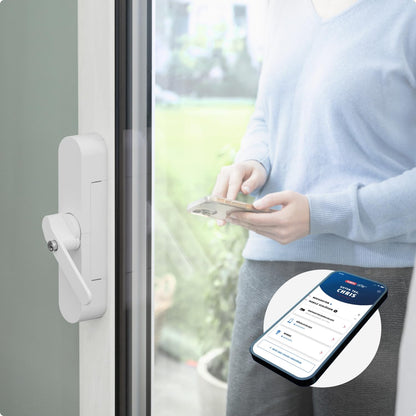 ABUS WINTECTO One Fensterantrieb – Weiss, gleichschliessend